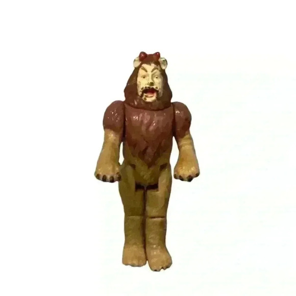 Vintage 1988 The Wizard of Oz 4” Cowardly Lion Action Figure - Picture 5 of 6